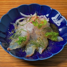 本日の鮮魚のカルパッチョ
