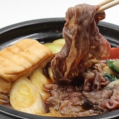 【近江牛すき鍋御膳】滋賀県産たまごと近江米、小鉢