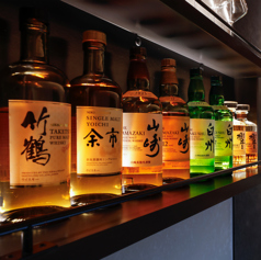 各種ウイスキーございます