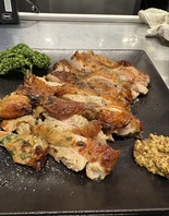 炭火でじっくり焼いたブラジル料理も