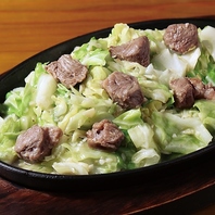 鉄板焼肉が主役の店です