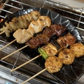 料理メニュー写真 【魁】串焼き5種盛り