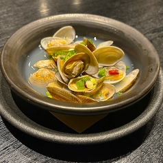 厚岸産 浅利の酒蒸し