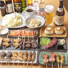 焼鳥千吉のコース写真