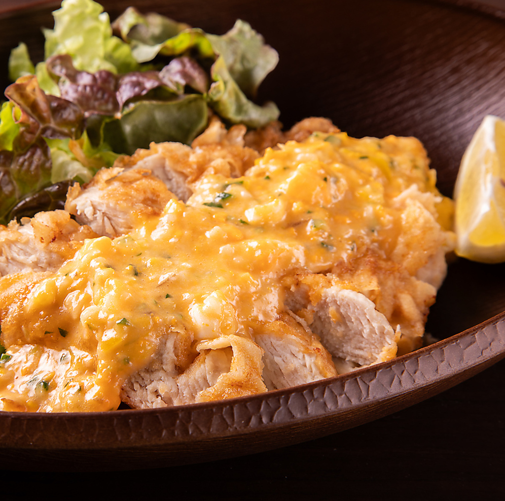 自家製タルタルと鹿児島県産鶏むね・もも肉から選べるチキン南蛮