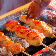 自分で焼ける焼き鳥！