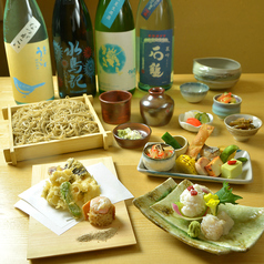 季節の味覚を蕎麦と共に愉しむ御膳