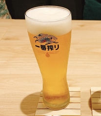 生ビール（キリン一番搾り）