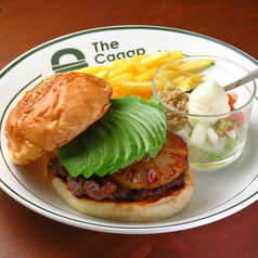 アボカドチーズバーガー
