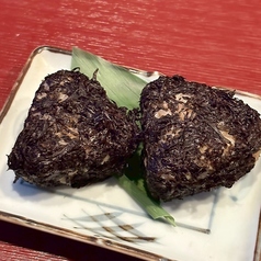 地海苔のおにぎり