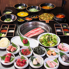 韓国料理 ユッケ 和牛焼肉食べ放題 焼肉ABC 新大久保店のコース写真