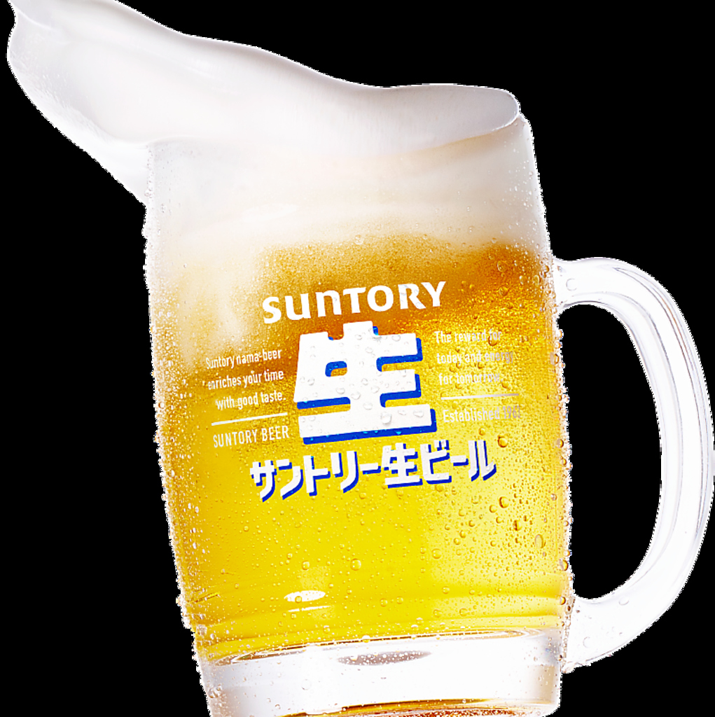 飲み放題付き宴会コースは3500円～！飲み放題グレードアップ、飲み放題延長承ります。