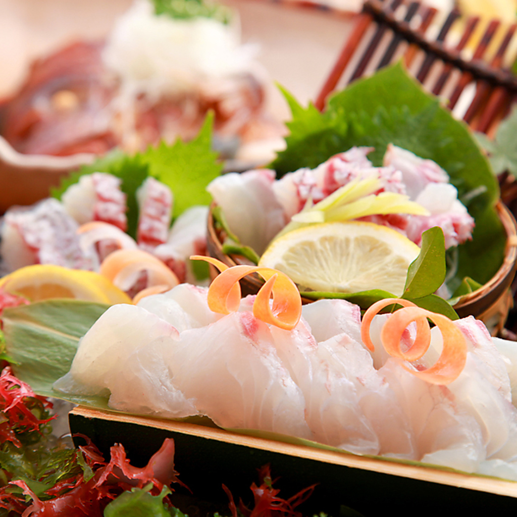 なかの家の自慢は毎日入荷する魚介類