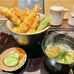 こぼれ天丼