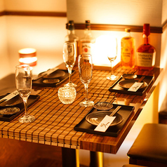 2名様～ご利用可能の個室席完備◎