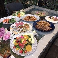 フラワーカフェ モンパルナスのコース写真