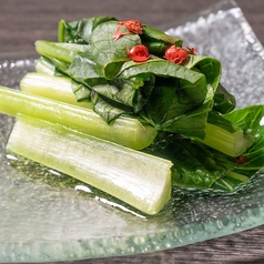 青梗菜の柚子胡椒浸し