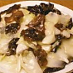 白菜きくらげ炒め
