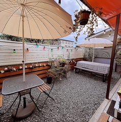 テラス席　ワンちゃん同席可能【相談可】