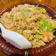 カニカマレタスチャーハン