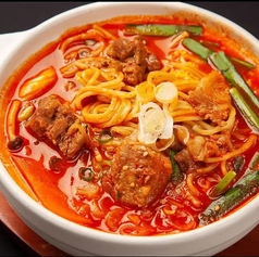 ユッケジャンラーメン(中華麺)(温)