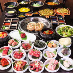 韓国料理 ユッケ 和牛焼肉食べ放題 焼肉ABC 新大久保店のコース写真