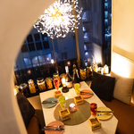 全席かまくら個室でのおもてなし致します。デートや女子会、接待にも最適です。