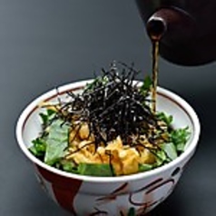 天茶漬けあるいはミニ天丼