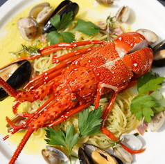 オマール海老のペスカトーレビアンコ