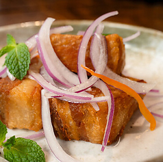 CHICHARRON DE CHANCHO 豚肉の素揚げ