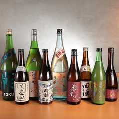 旬の海鮮には、最高の日本酒を。