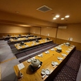 2階の最大60名様まで収容可能な個室席となります。各種宴会や地元の集まりにもご利用頂けます。