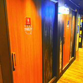 広く、綺麗なトイレ