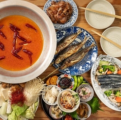 蒸篭と火鉢 すっぴん 勝川店のコース写真