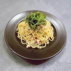 しらすと大葉のペペロンチーノ