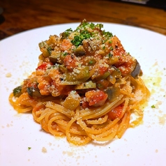 【季節のパスタ】 どっさり夏野菜のトマトソース 「スパゲッティ オルトラーナ」
