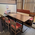 ご家族やグループでのご利用にぴったり♪ゆったりとお食事をお楽しみいただけます。