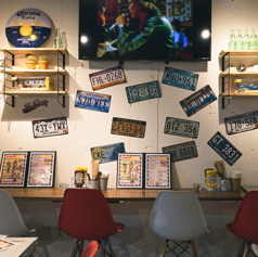 カウンター席は4席ご用意しておりますのでお1人様でのご来店もお待ちしております!