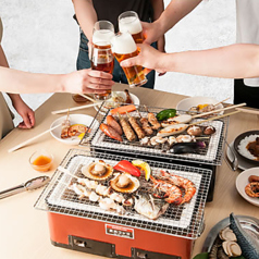 海鮮BBQ竈のコース写真