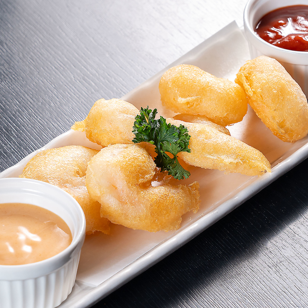 人気のエビマヨは特製ソースが決め手！