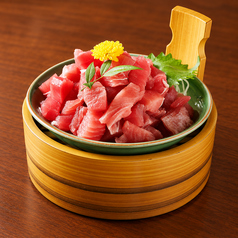 【数量限定】まぐろブツ一皿盛り放題!お気の済むまで♪お好きなだけどうぞ!