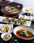 なかの家自慢の魚料理を中心とした吟味・魚菜心伝コース