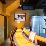 カウンター席はお一人様のご利用やデート使いに◎ゆったりとした大人の時間をお過ごしいただけます。