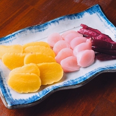 漬物の盛り合わせ