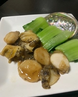 アワビオイスターソース炒め