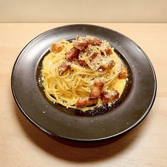 ゴロゴロベーコンのカルボナーラ