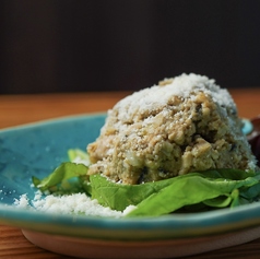 牡蠣の味噌チーズ和え