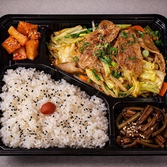 肉野菜炒め弁当