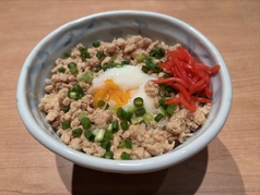 温泉卵そぼろ丼