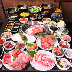 韓国料理　ユッケ　和牛焼肉食べ放題　焼肉ABC　新大久保店のコース写真